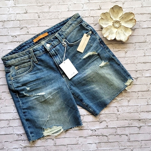 NWT | JOE'S Distressed Cut-Off Denim Shorts - 27 - Picture 1 of 10